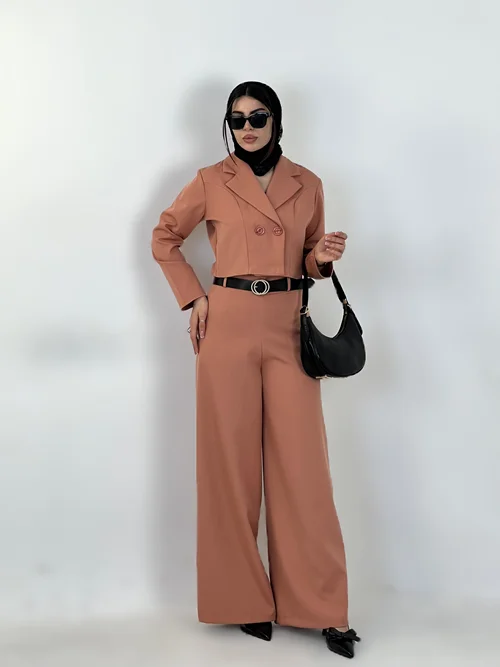 کت شلوار کوتاه لمه